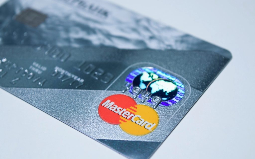 Carta di pagamento per acquisti online