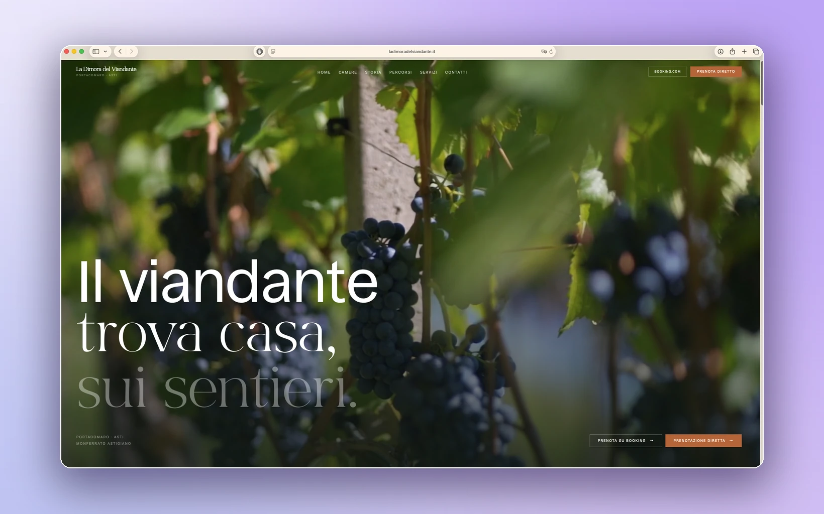 La Dimora del Viandante, progetto Scia Digital Studio