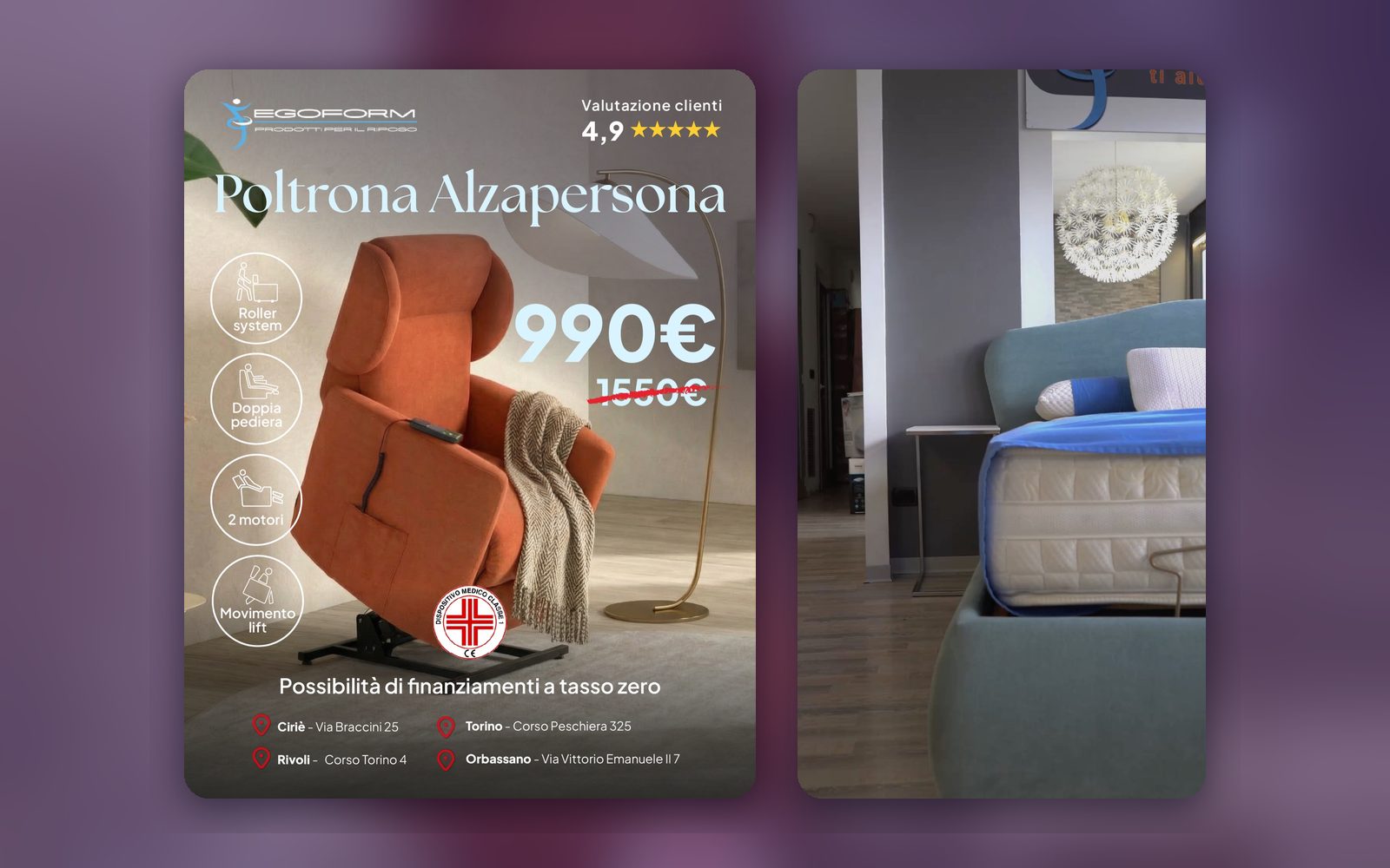 Egoform, progetto Scia Digital Studio