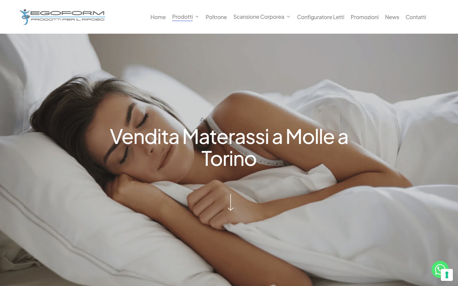 Egoform Poltrone, il progetto online