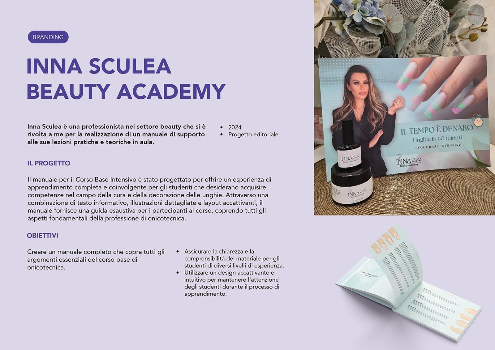 Inna Sculea Beauty Academy, il progetto online