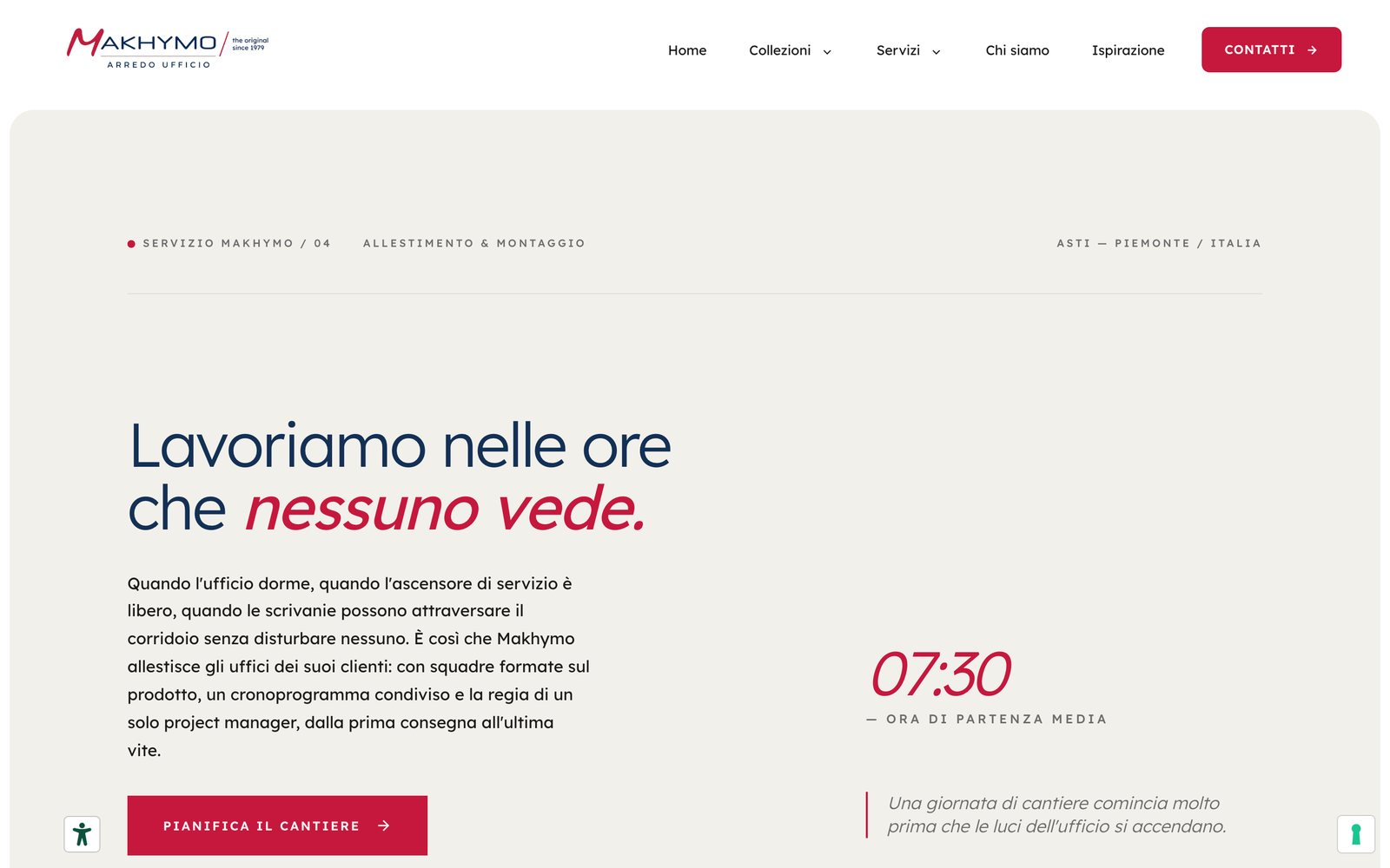 Makhymo Arredi, il progetto online