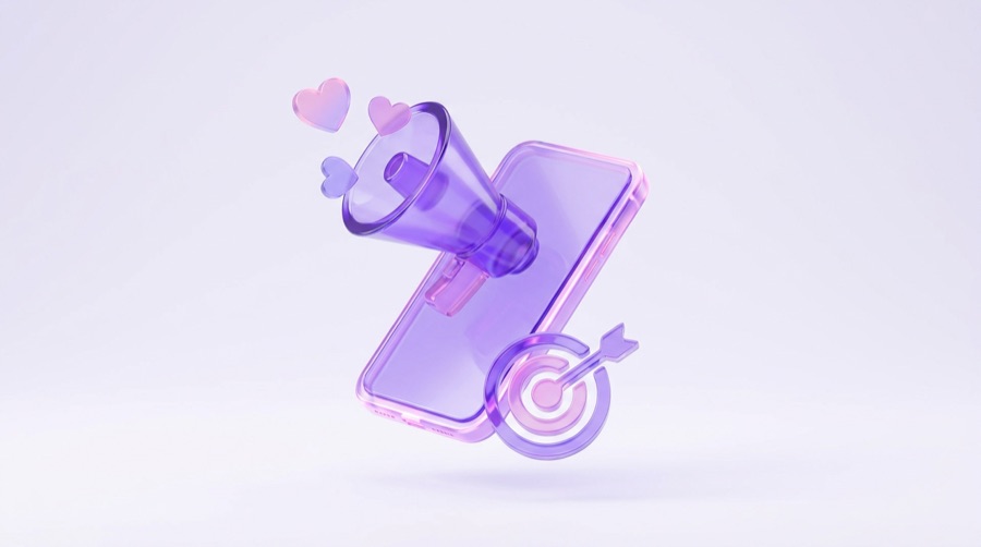 Meta Ads che generano lead, illustrazione