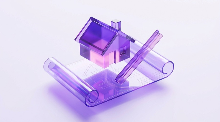 Portfolio per architetti e interior designer, illustrazione
