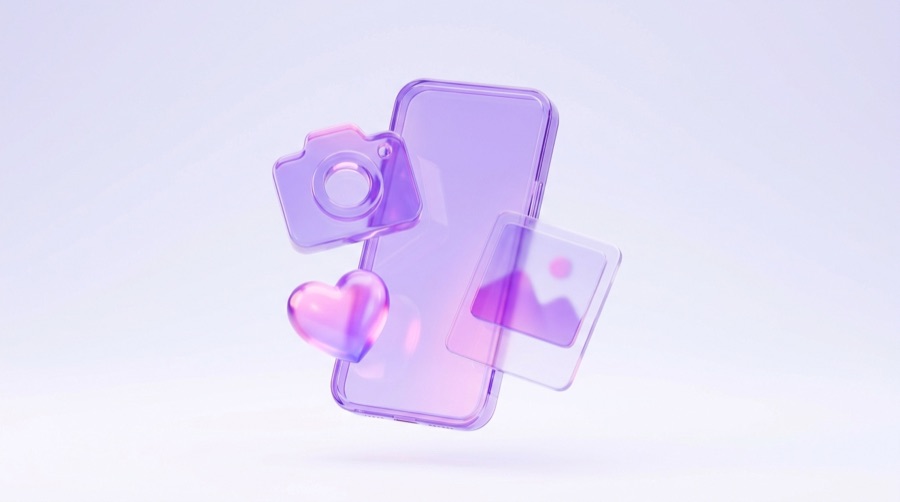 Instagram, illustrazione