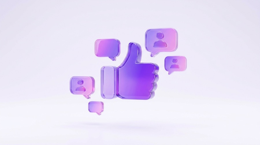 Facebook, illustrazione