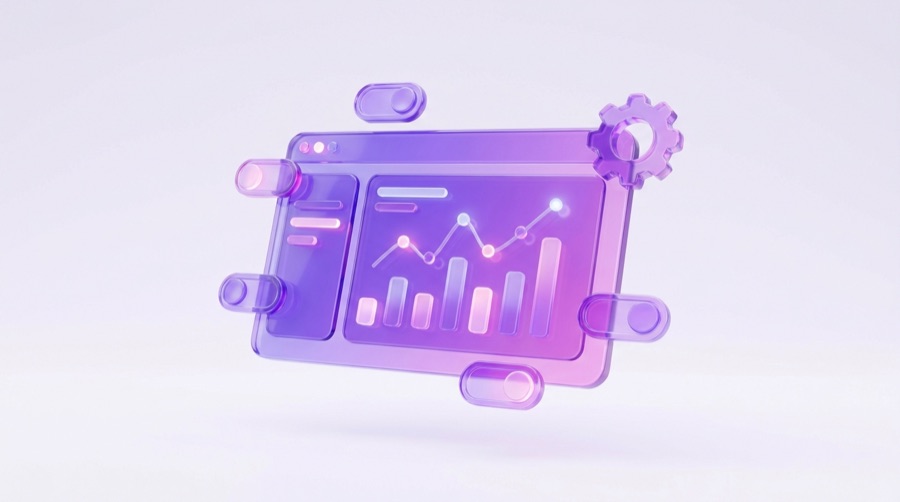 Pannello CMS per gestione autonoma, illustrazione