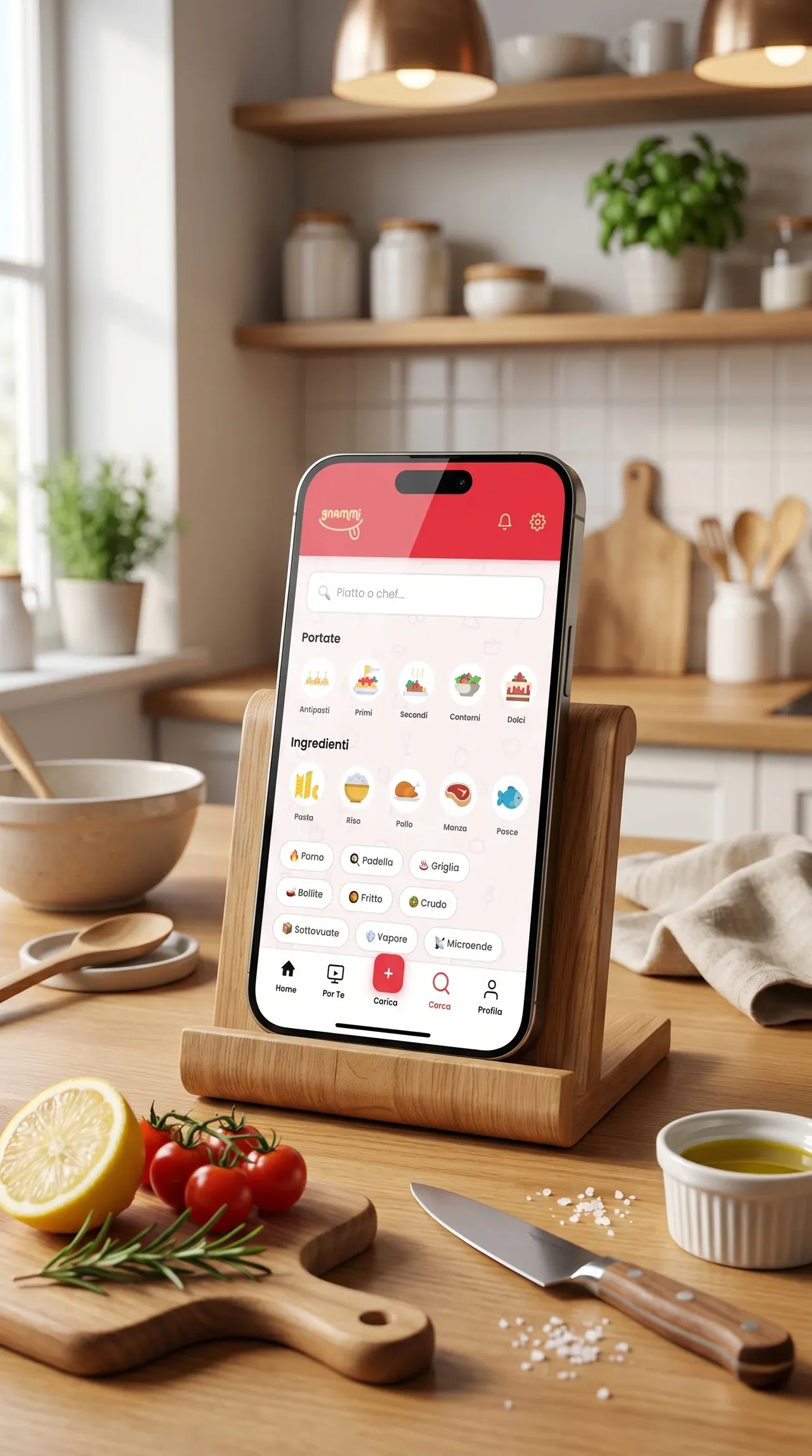 Gnammi, il progetto online