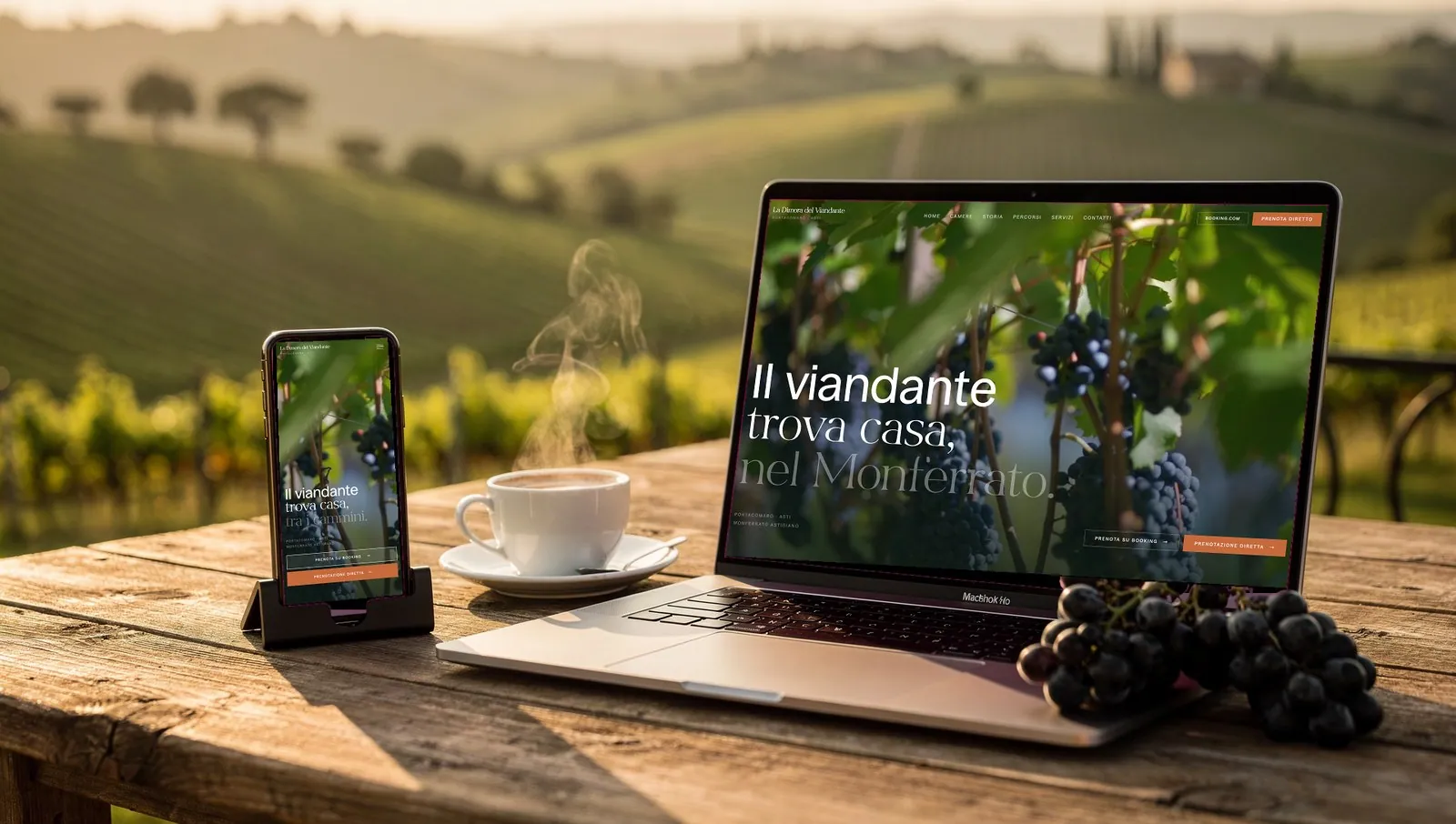 Il progetto de La Dimora del Viandante, realizzato da Scia Digital Studio