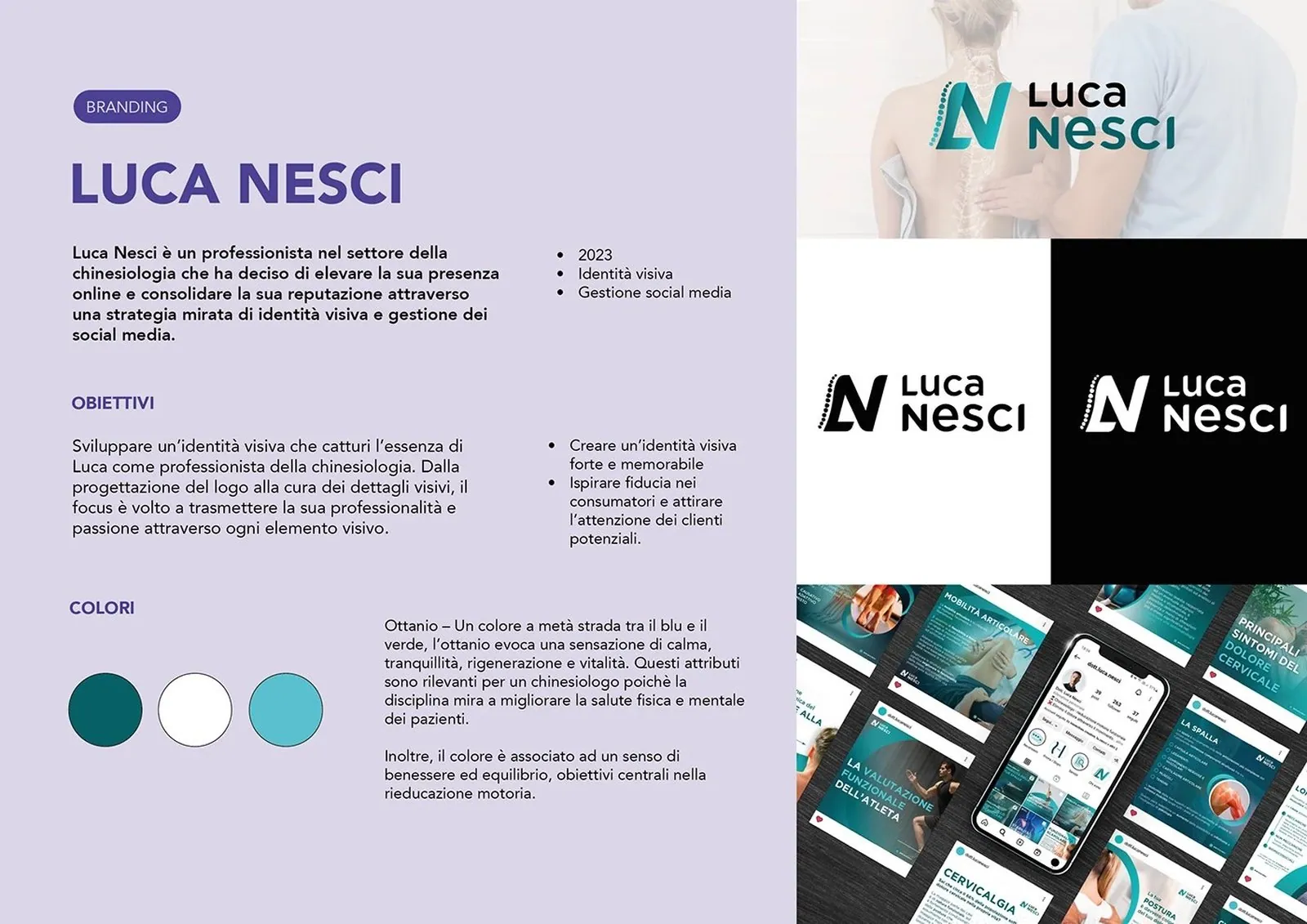 Luca Nesci, il progetto